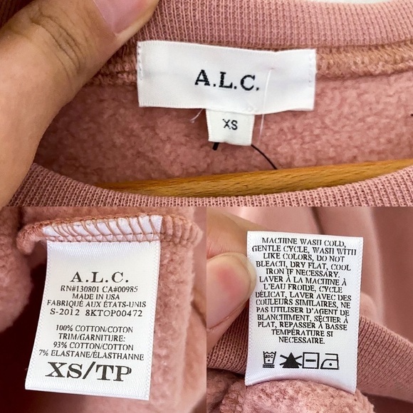 A.L.C. Rayna Sweatshirt XS - Picture 7 of 12